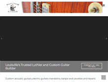 Tablet Screenshot of frontporchlutherie.com